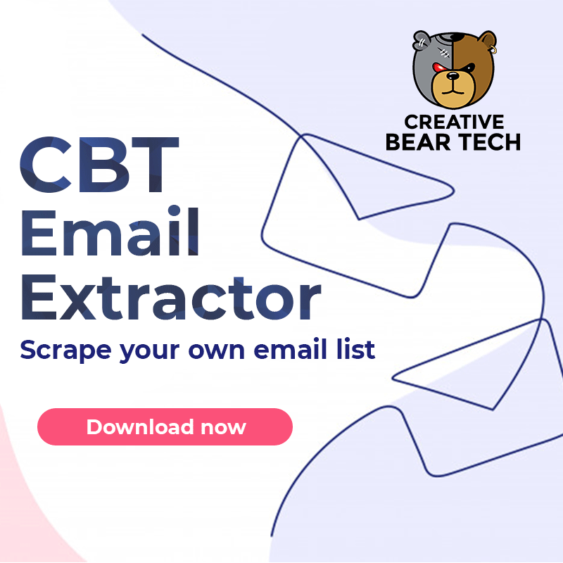CBT Web Scraper and Email Extractor Software - Creative Bear Tech
